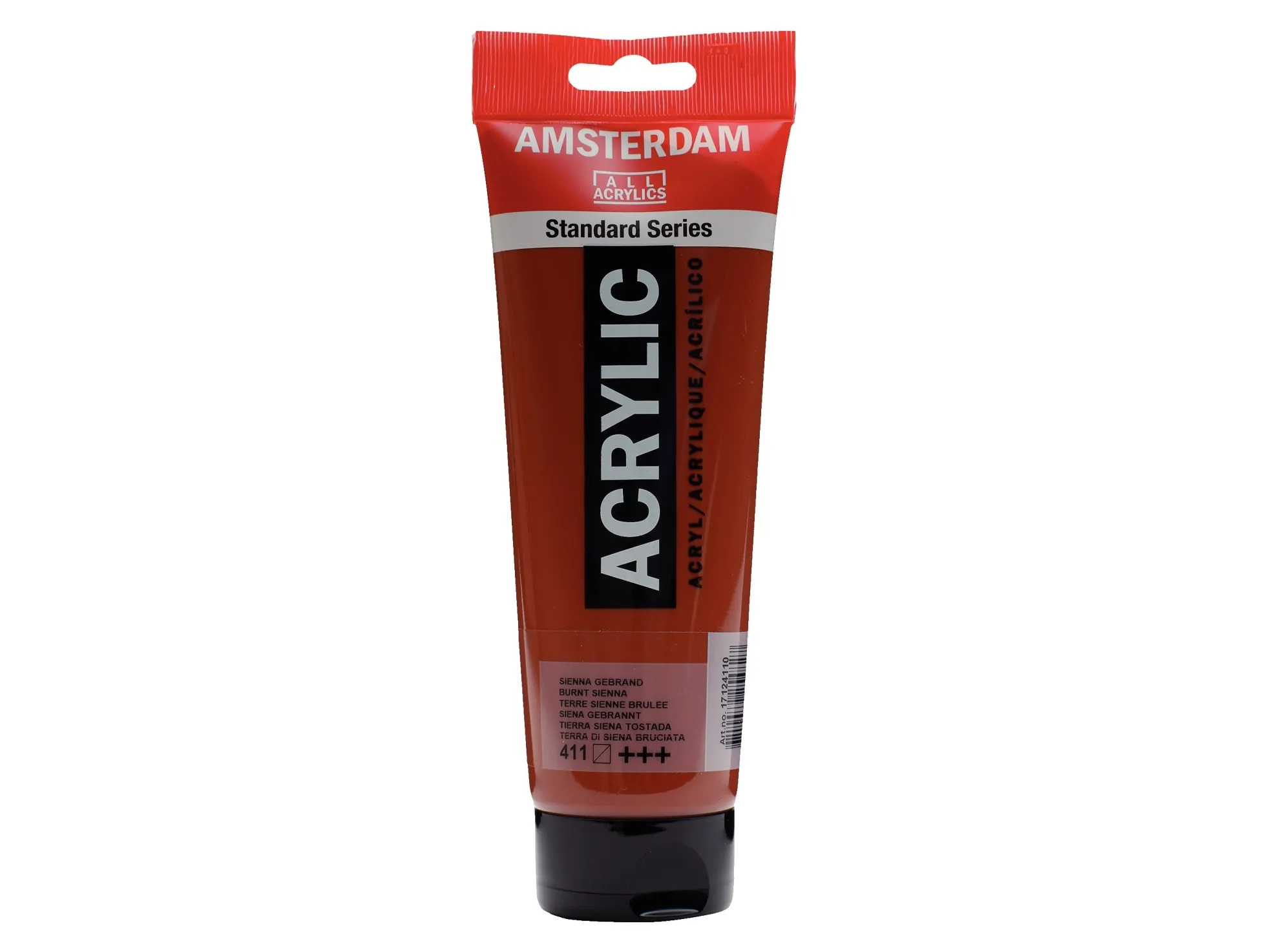 Amsterdam Standard Series Acrylic Tube, Burnt Sienna 411