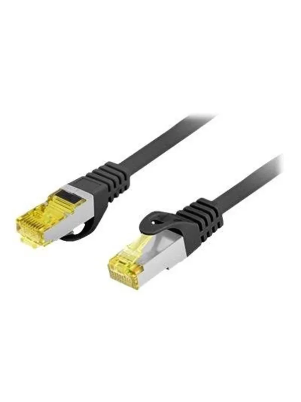 Lanberg patch cable - 2 m - black RAL 9004 - Svart