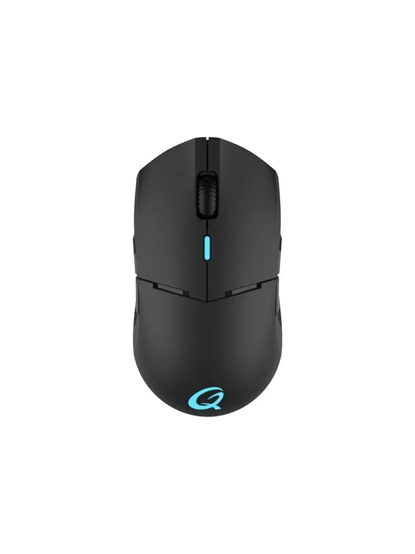QPAD DX-900 - Mus - Optisk - 8 - Svart