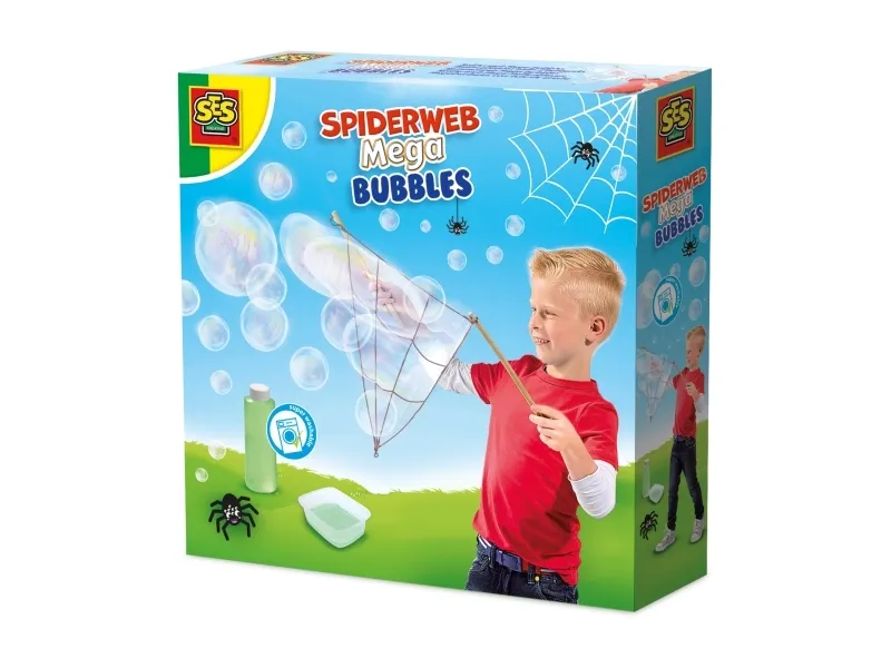 SES Creative Spider Web Mega Bubbles