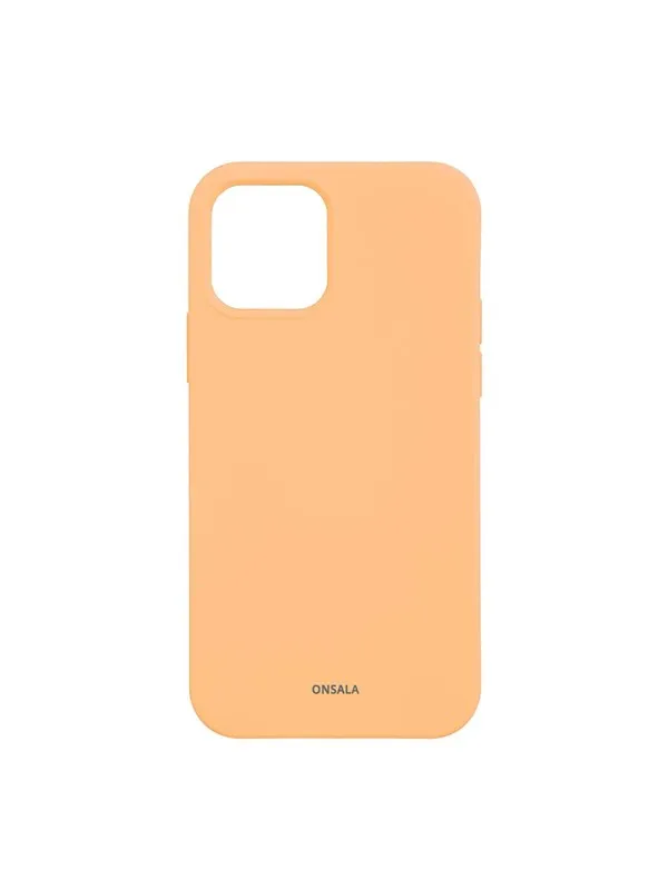 ONSALA Phone Case with Silicone Feel Apricot - iPhone 13/14 Pro
