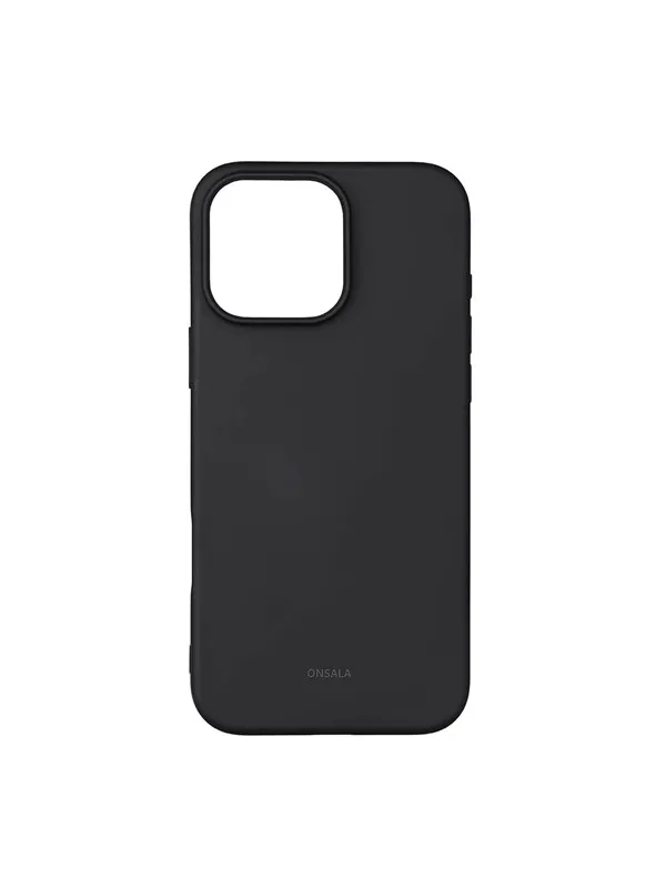 ONSALA Back Sil Touch MagSerie iPhone 16 Pro Max Black