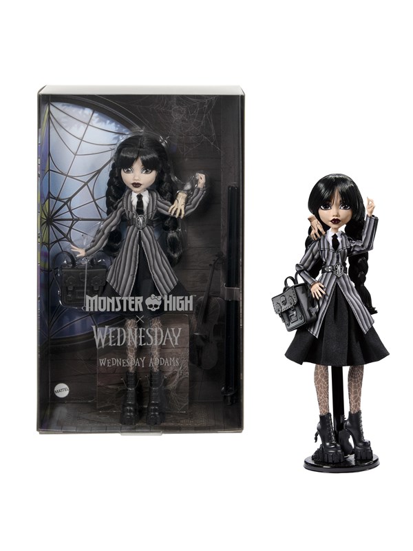 Monster High x Wednesday Dukke