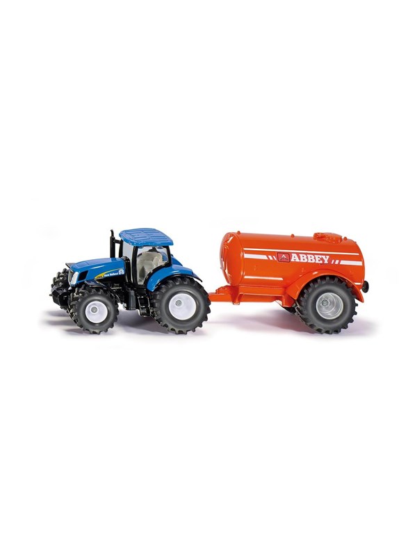 SIKU 1:50 Traktor m/Enakslet Vacumtanker