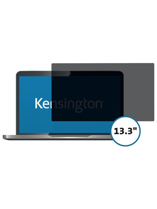 Kensington 13.3" bred (16:10) 2-veis Avtagbart Skjermfilter