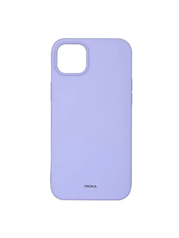 ONSALA Phone Case Silicone Purple - iPhone 14 Plus