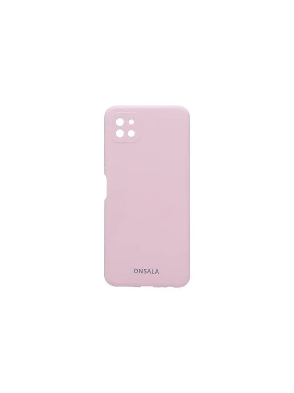 ONSALA Phone Case Silicone Sand Pink - Samsung A22 5G