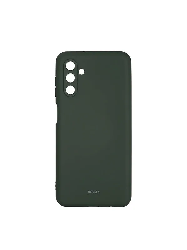 ONSALA Phone Case Silicone Olive Green - Samsung Galaxy A13 5G / A04s