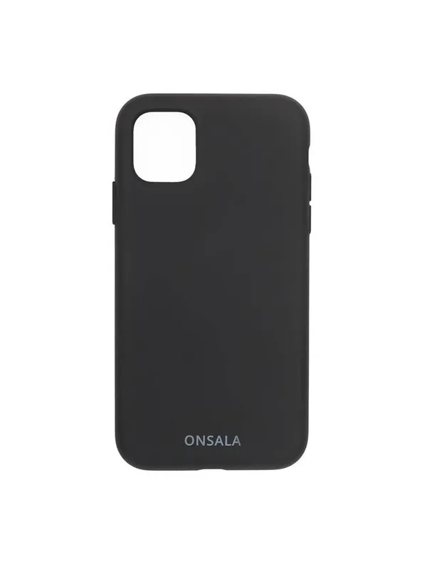 ONSALA Phone Case Silicone Black - iPhone 11 / XR