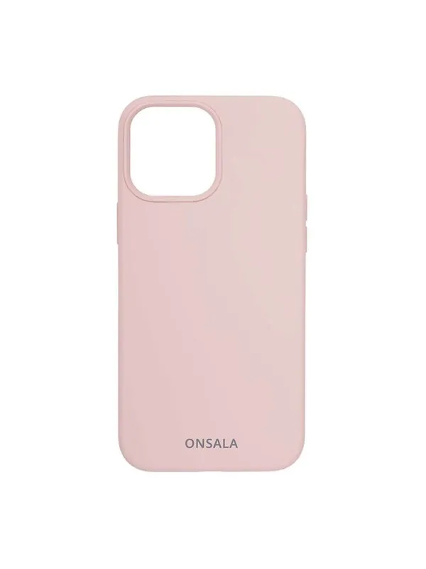 ONSALA Phone Case Silicone Sand Pink - iPhone 13 Pro Max
