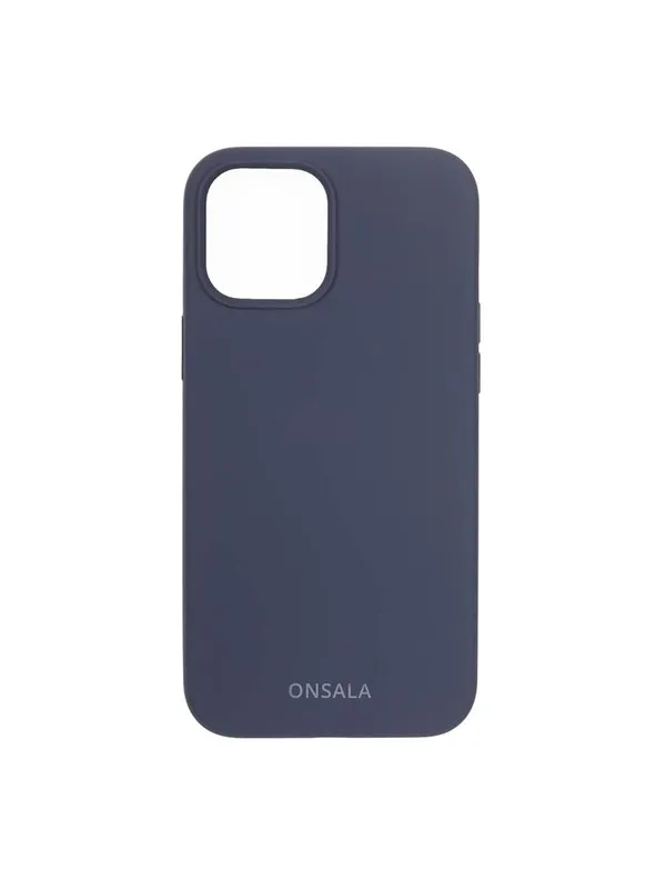 ONSALA Phone Case Silicone Cobalt Blue - iPhone 12 / 12 Pro