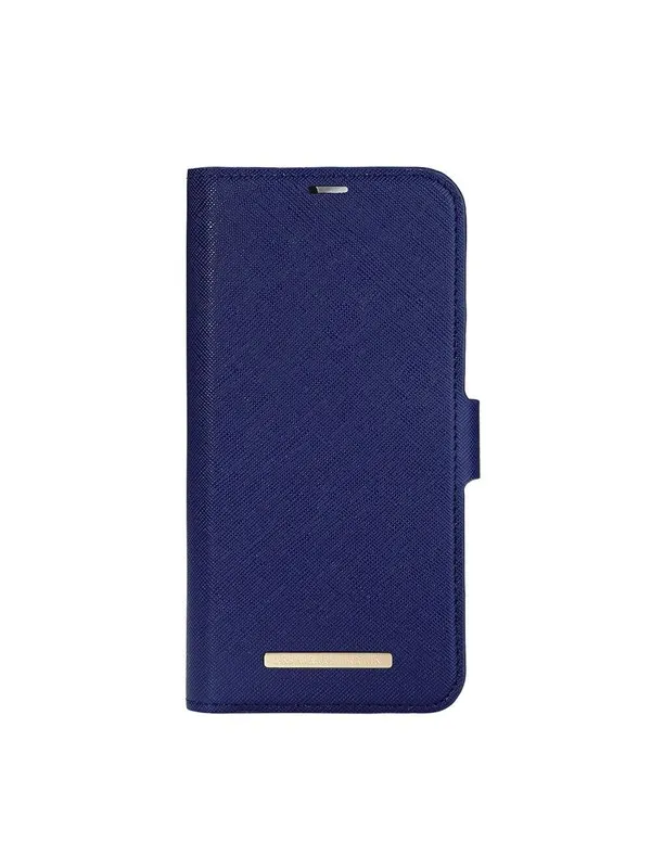 ONSALA Wallet Case Eco Navy Blue iPhone 14 Pro Max