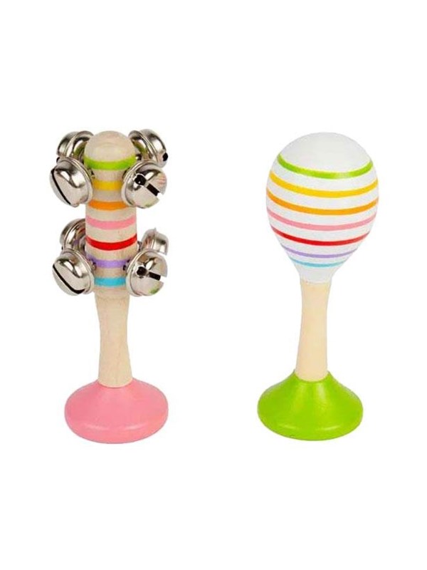 Bigjigs Wooden Musical Shaker 2 pcs.