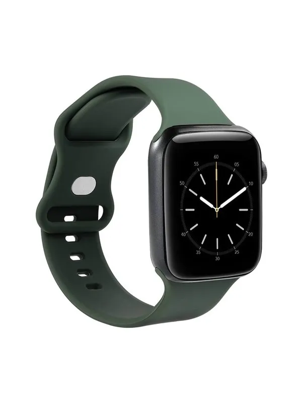GEAR Watch Band Silicone OLIVE GREEN Apple Watch 38/40/41mm