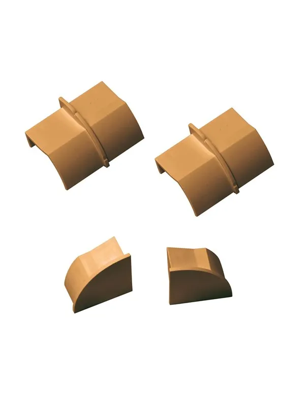 D-LINE Adapter Kit 22x22mm 4 Pieces Oak Colored