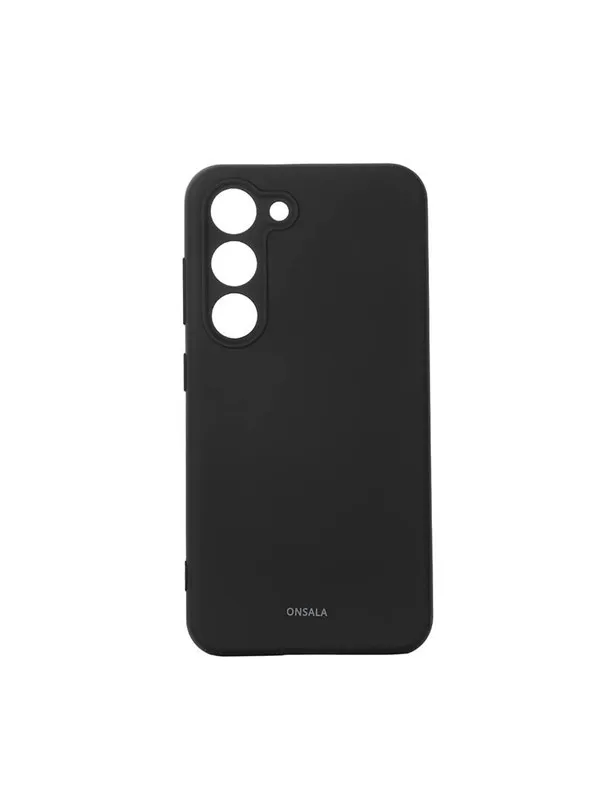 ONSALA Backcover Silicone Samsung  S23 5G Black