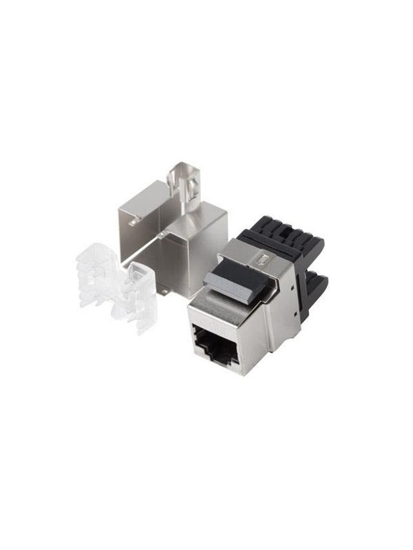 Lanberg KSF6-1000 Keystone Module RJ45 - LSA CAT.6 FTP 180°