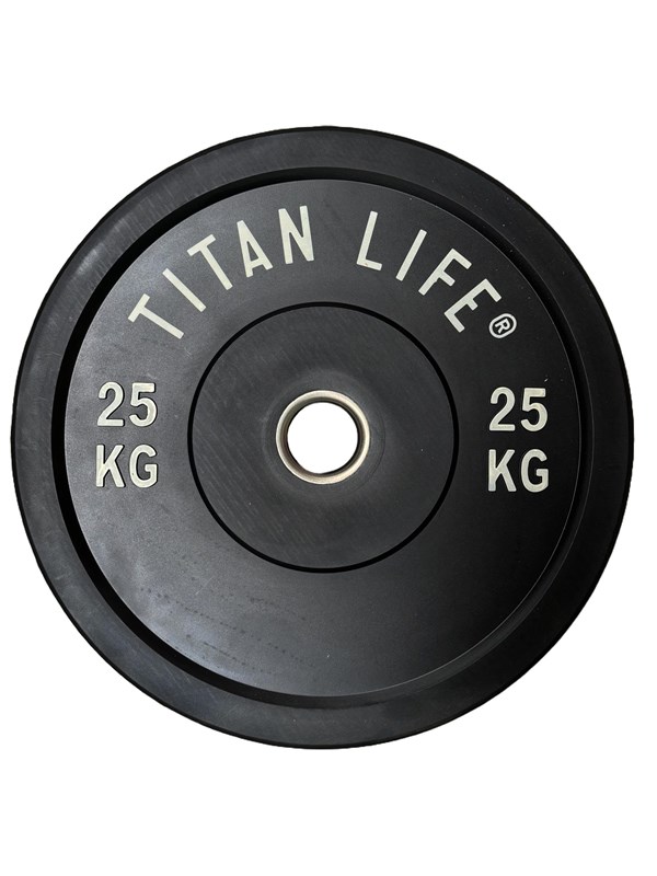 TITAN LIFE PRO Bumper Plate Rubber 25 kg