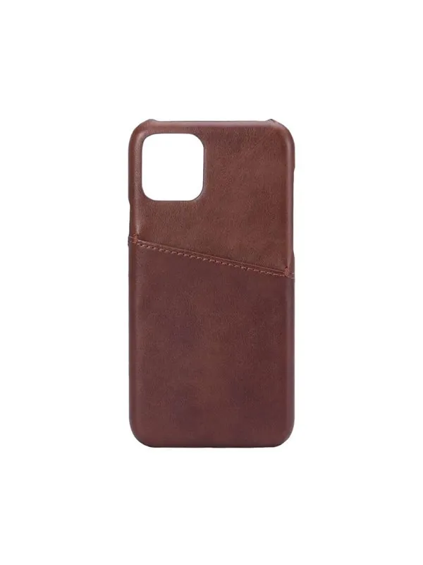 ONSALA Mobilecover Brown iPhone 11 Pro Creditcard Pocket