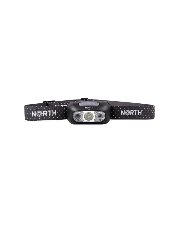 NORTH Headlight 120 Lumen Black ca 65m Sensor control
