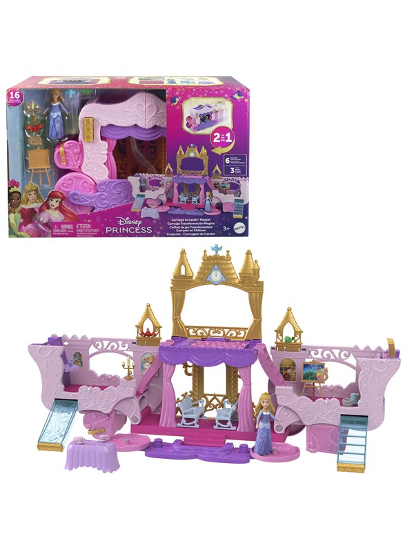 Disney Princess Carriage to Castle Playset