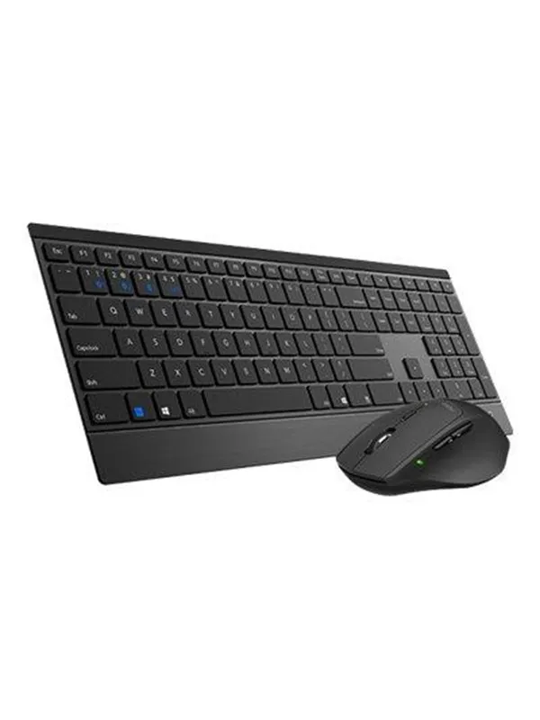 RAPOO 9500M - Tastatur & Mussett - Nordisk - Svart