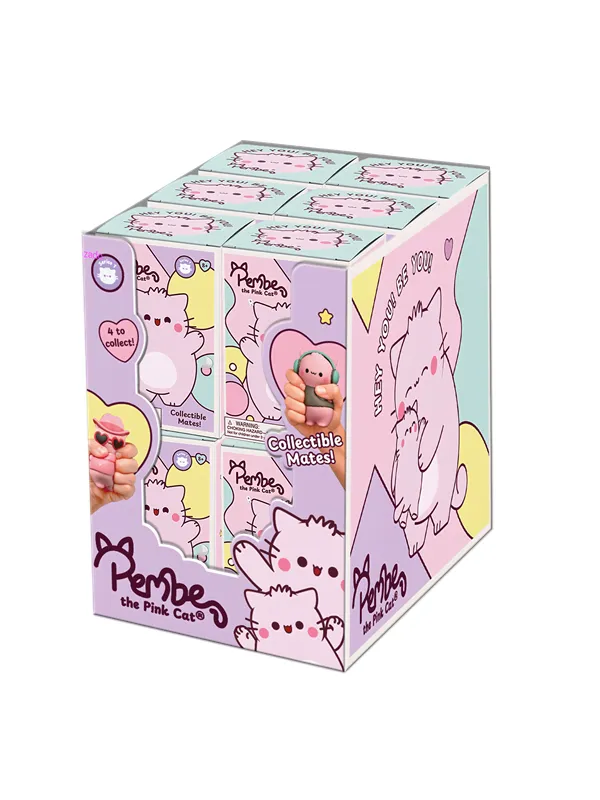 Pembe Foamate 9 cm. 4 Asst. CDU