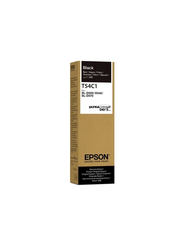 Epson T54C - black - original - ink refill