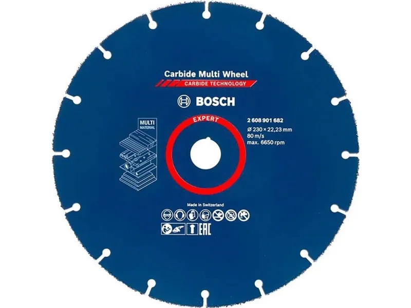Bosch SKÆRESKIVE MULTIWHEEL 230MM HM EXPERT