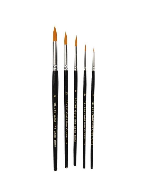 Creativ Company Gold Line - Brushes (No. 1 + 18)