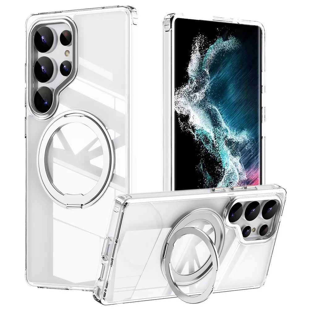 For Samsung Galaxy S25 Ultra Deksel Kompatibelt med MagSafe