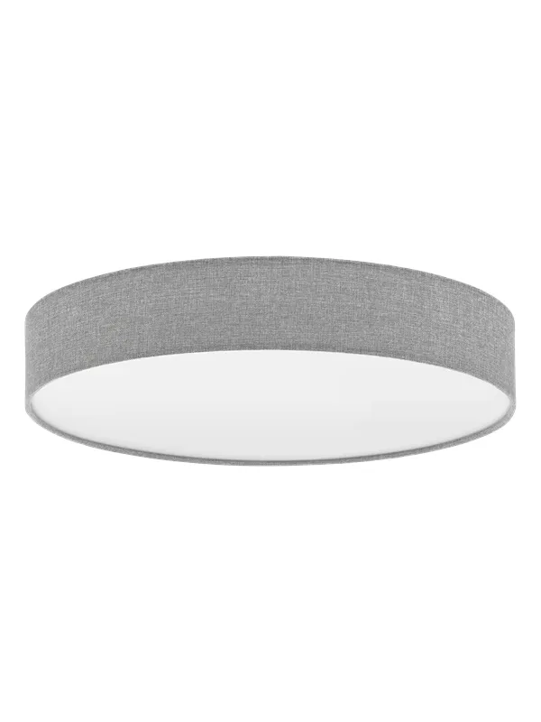 EGLO ROMAO LOFT Ø570 CCT 4000LM GRÅ M/FJERNB.