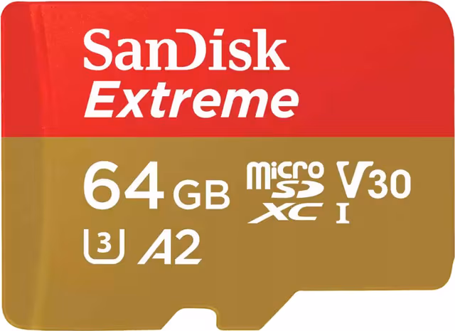 SanDisk Extreme PLUS microSDXC-kort (64GB)