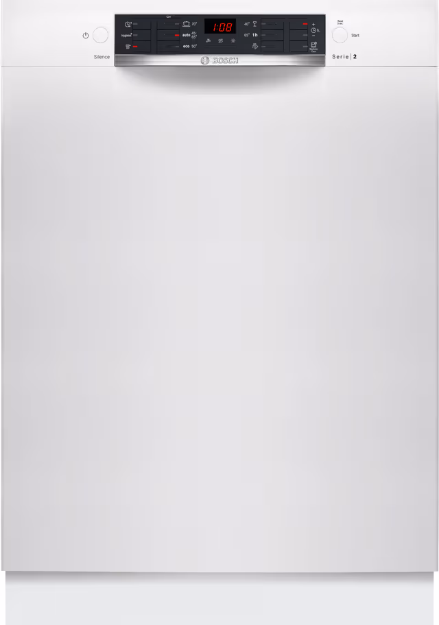 Bosch Serie 2 Oppvaskmaskin SMU26AW11S (Hvit)