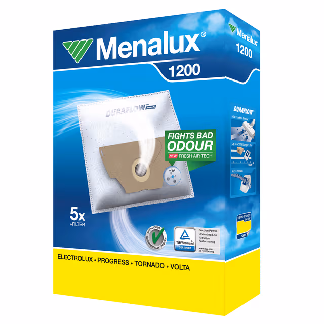 Menalux støvsugerposer 1200 til Electrolux, Privilege, Tornado m.m.