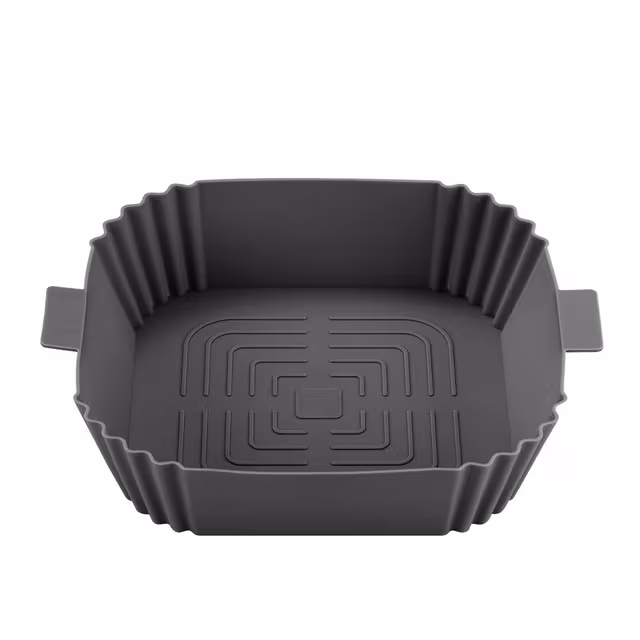 Silikonskål til Air Fryer 16,5x19,5 cm Grey