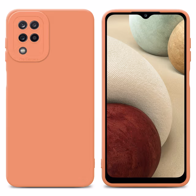 Samsung Galaxy A12 / M12 Deksel case (oransje)