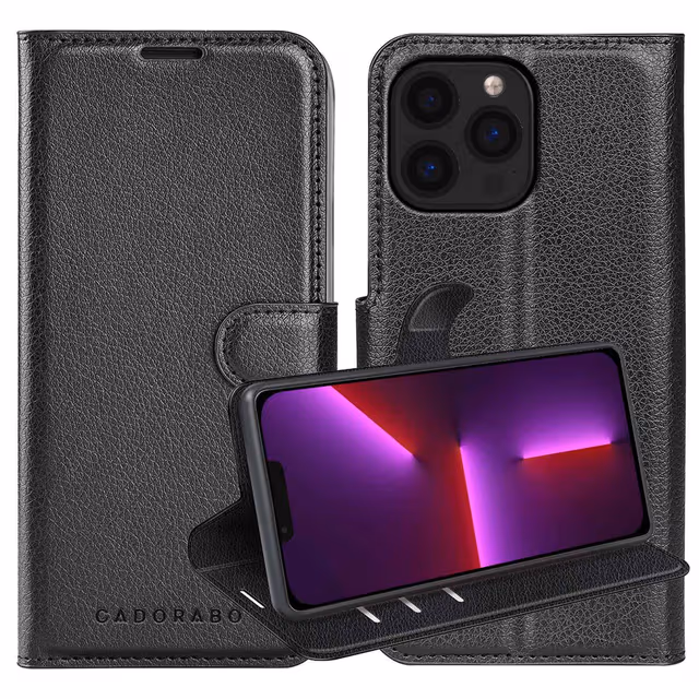 iPhone 13 PRO MAX Deksel Etui Case (svart)