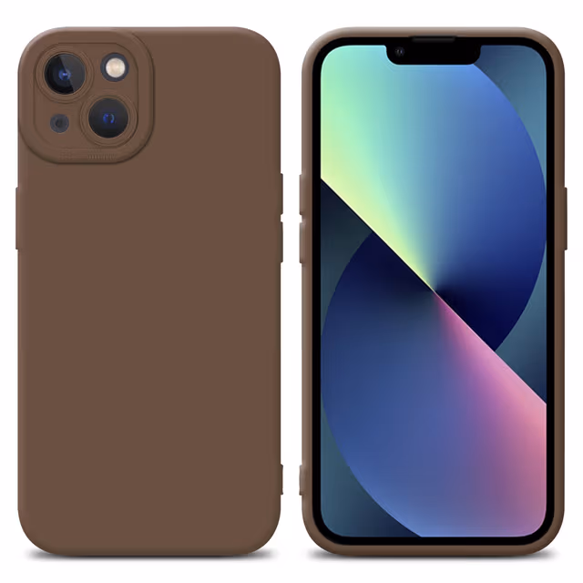 iPhone 14 Deksel case (brun)
