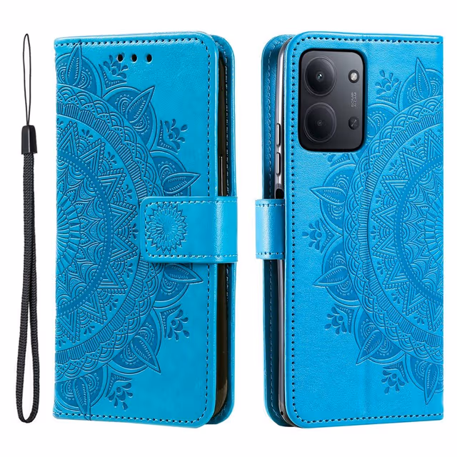 For Xiaomi Redmi 15C Stativdeksel Totem Lommebokdeksel