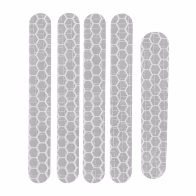 For Ninebot ES1 ES2 ES3 ES4 reflekterende klistremerke - hvit