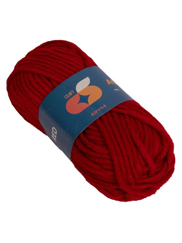 Colorations - Acrylic yarn 4 mm - 50gr - Red