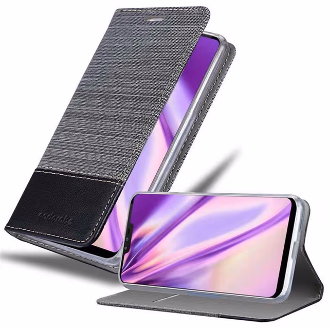LG V50 lommebokdeksel etui (grå)