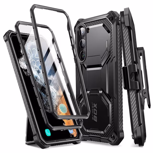 i-Blason Armorbox 2-set Samsung Galaxy S23 Plus - Black