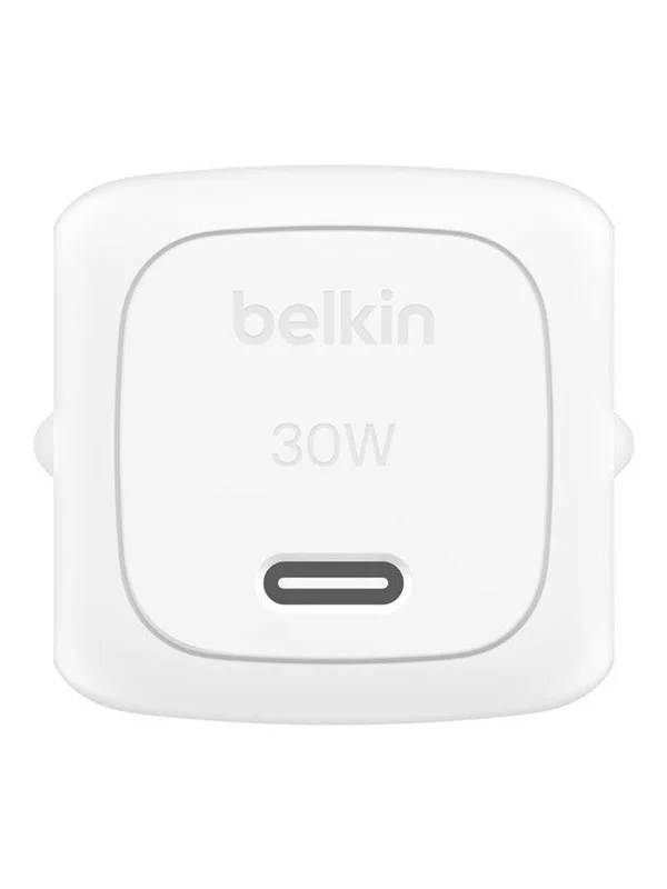 Belkin 30w USB-C Wall Charger White 1 PCS BULK