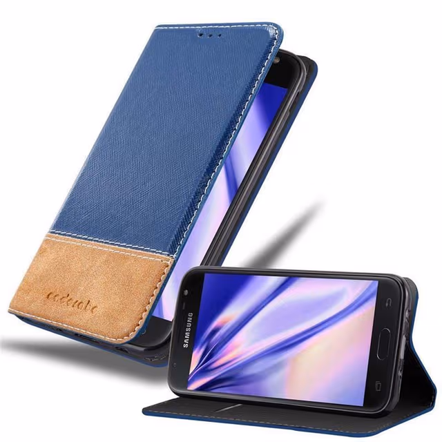 Samsung Galaxy J7 2017 Deksel Case Cover (blå)