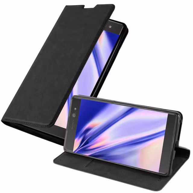 Sony Xperia XA ULTRA lommebokdeksel case (svart)