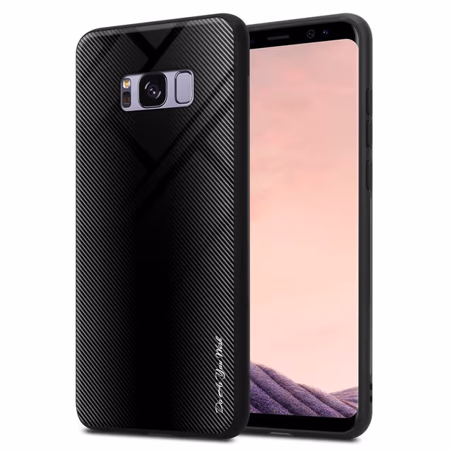 Samsung Galaxy S8 PLUS Deksel Case Cover (svart)