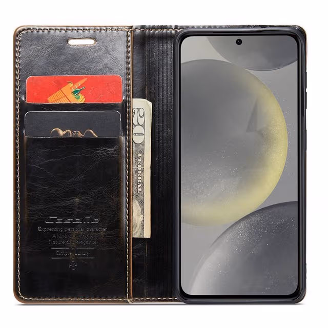 CaseMe mobildeksel 003 Samsung Galaxy S25 Plus - Brun