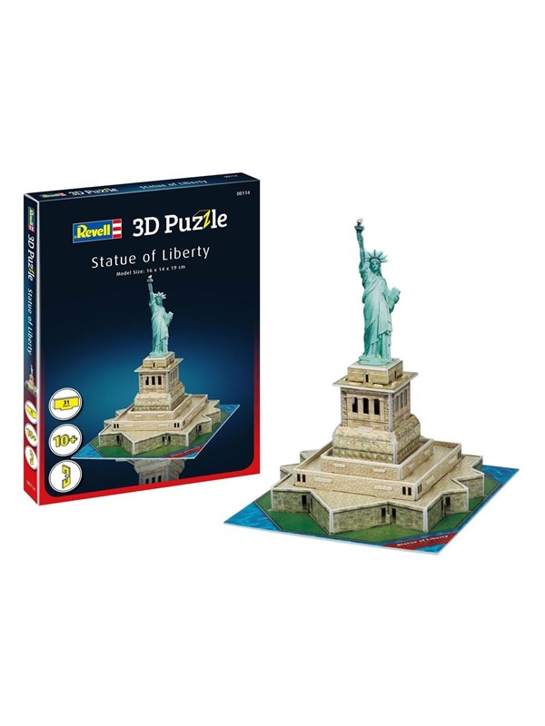 Revell 3D Puzzle Building Kit - Statue of Liberty 3D Puslespill